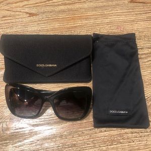 Dolce and Gabbana Cat Eye Sunglasses